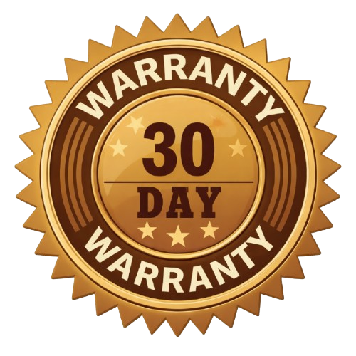 30 Day Warranty